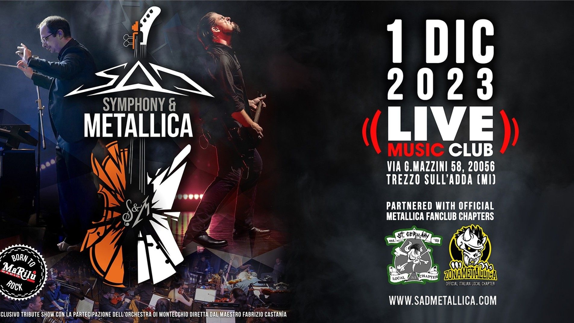 "SaD Symphony & Metallica" Metallica Tribute Show with Orchestra