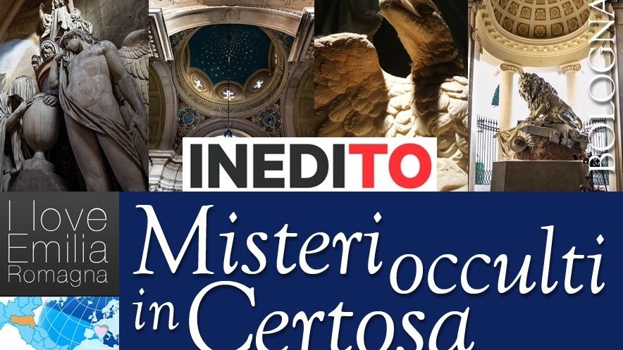 I simbolismi segreti, collegati al mondo dell'esoterismo e dell'arcano, in Certosa