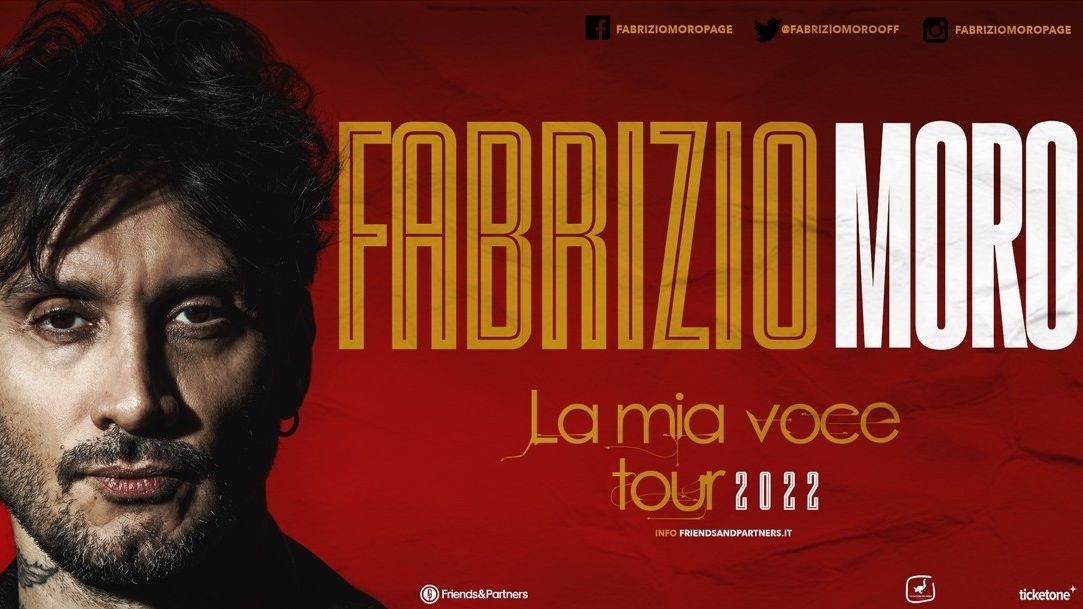 Fabrizio Moro "La Mia Voce Tour 2022"