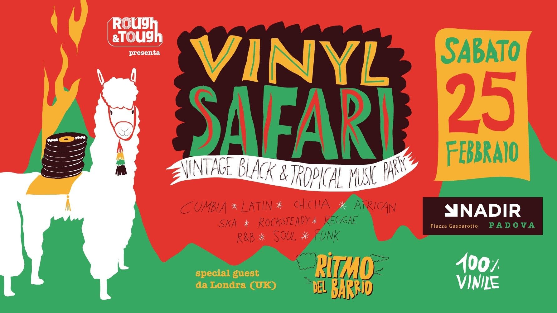 Vinyl Safari w/ guest: Ritmo del Barrio (London, UK)