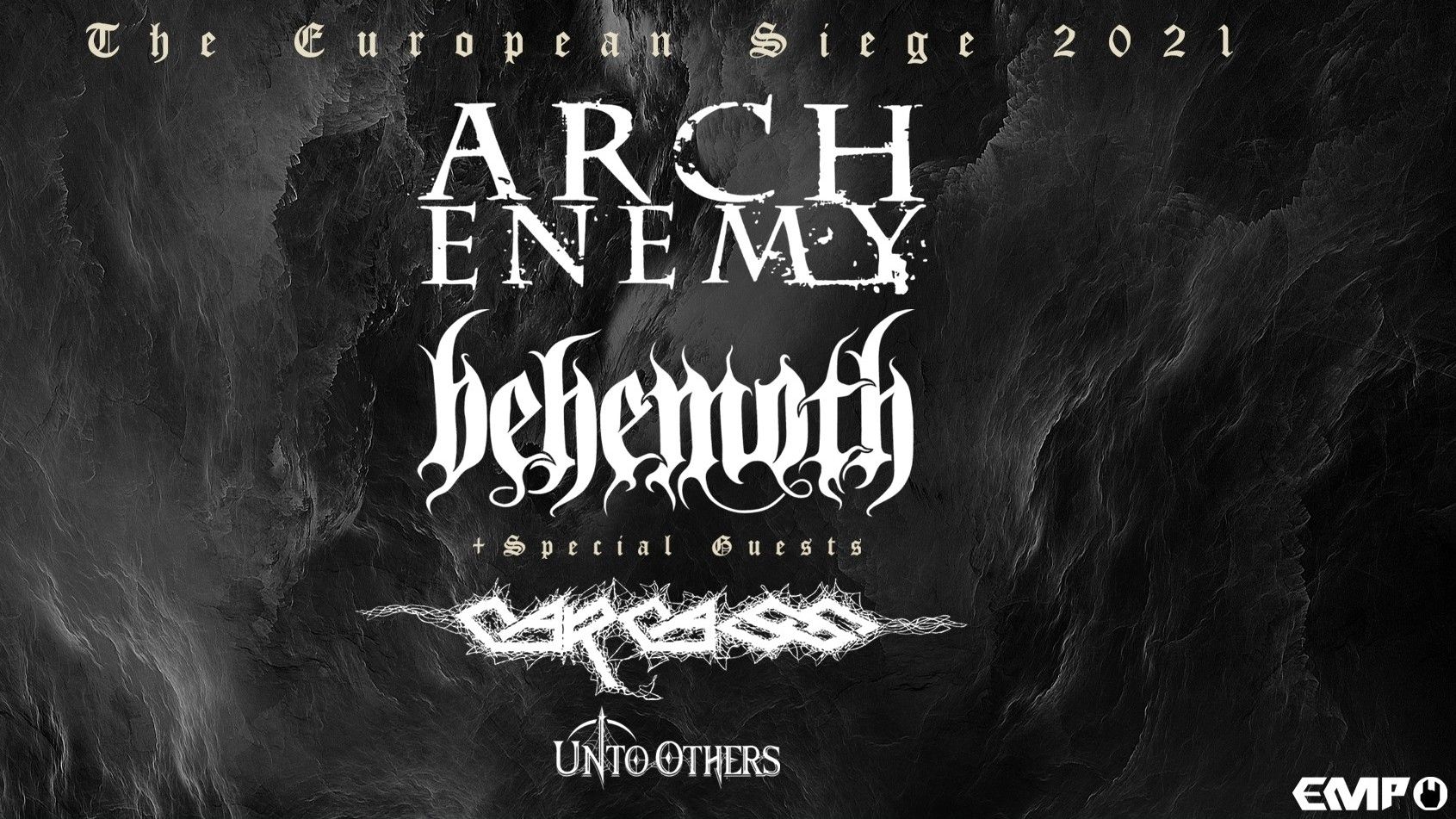 Arch Enemy + Behemoth + Carcass
