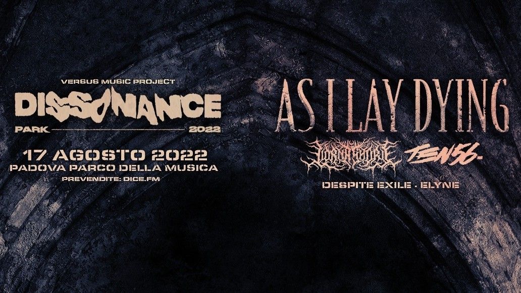 Dissonance Park 2022: As I Lay Dying + Lorna Shore & Guest