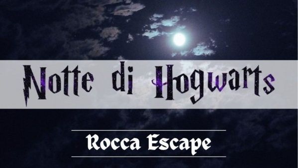Notte di Hogwarts - Gioco Escape