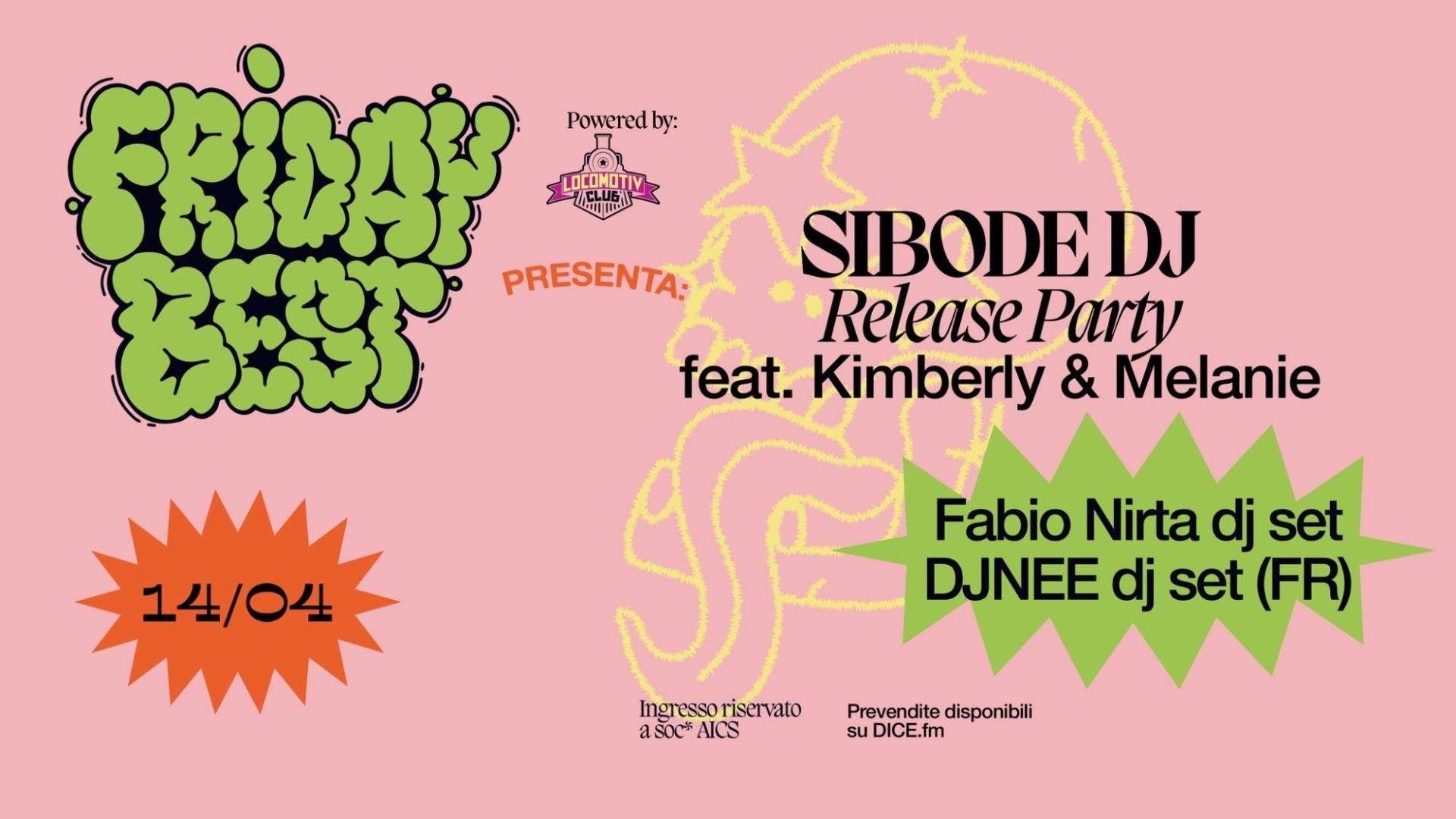 Sibode Dj - release party / Fabio Nirta djset / Djnee djset