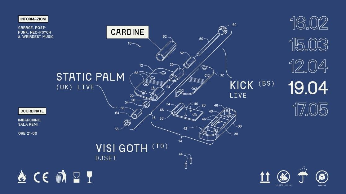 Cardine ⚯ w/ Static Palm + Kick + Visi Goth