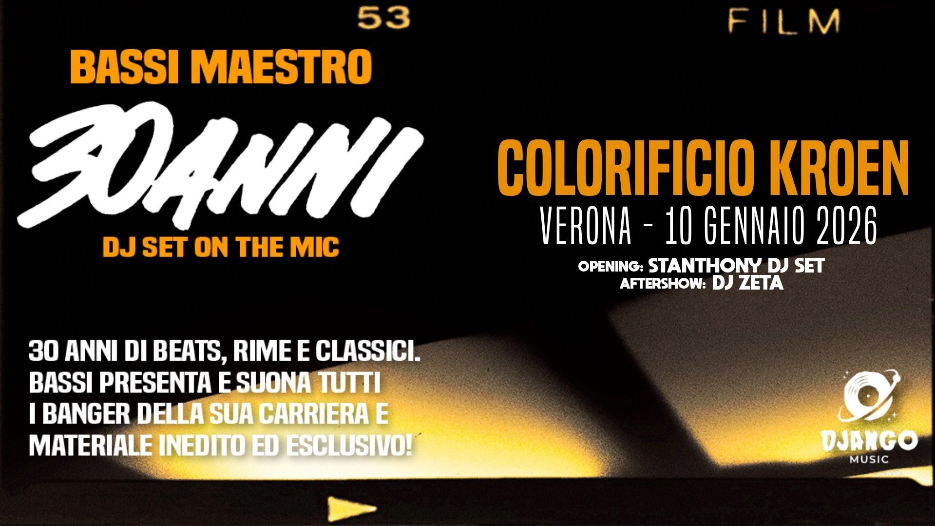 Bassi Maestro in tour - 30 Anni