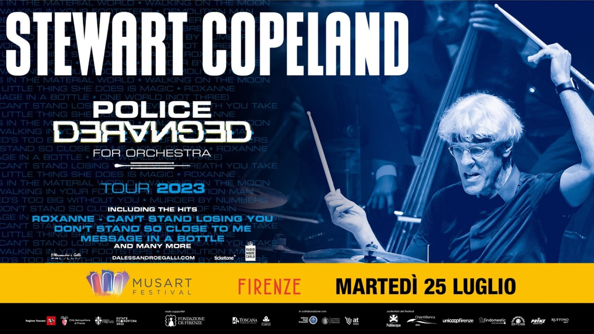 Stewart Copeland’s Police Deranged for Orchestra