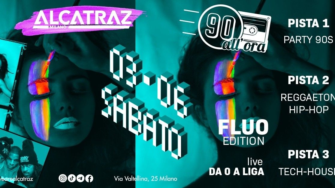 90 All'ora fluo edition + Ligabue