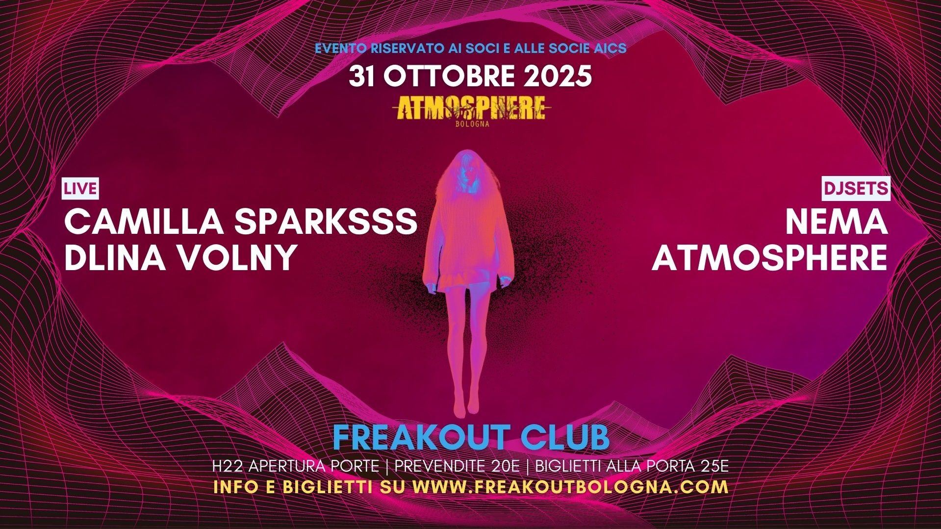 Atmosphere: Camilla Sparksss, Dlina Volny, Dj Nema, Lo Bue