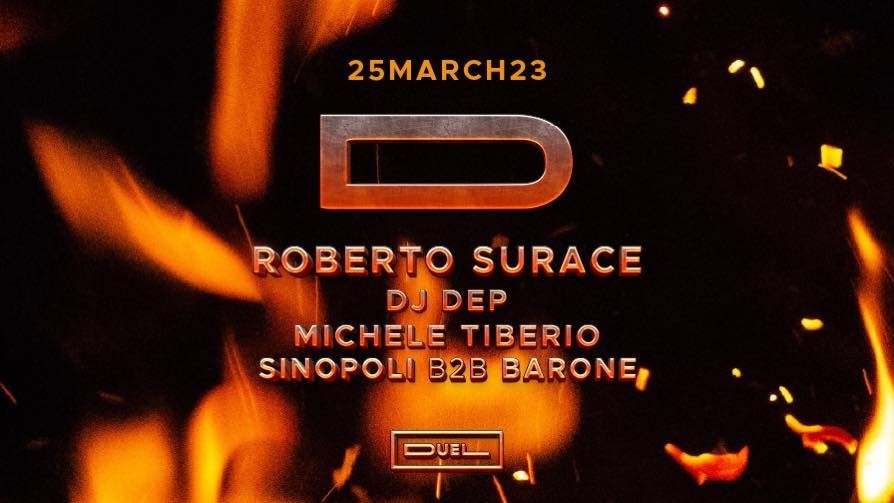 Roberto Surace + Dj Dep + Michele Tiberio + Sinopoli b2b Barone
