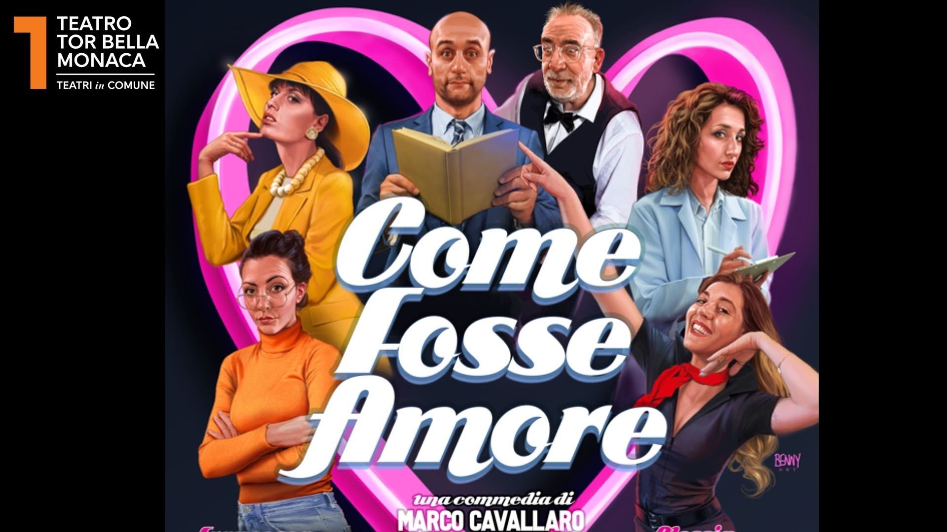 In arrivo la nuova Commedia di Marco Cavallaro: Come Fosse Amore