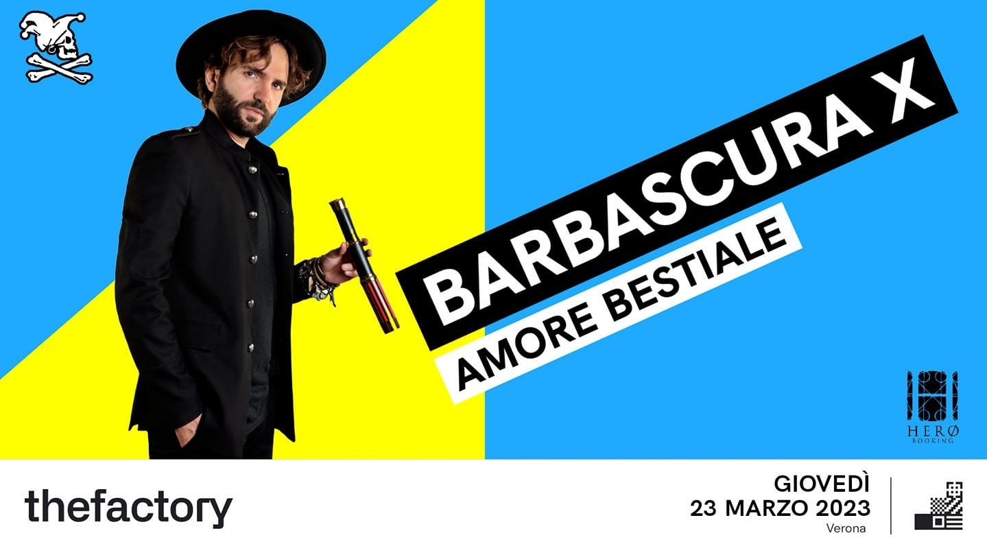 Barbascura X "Amore Bestiale Tour 2023"
