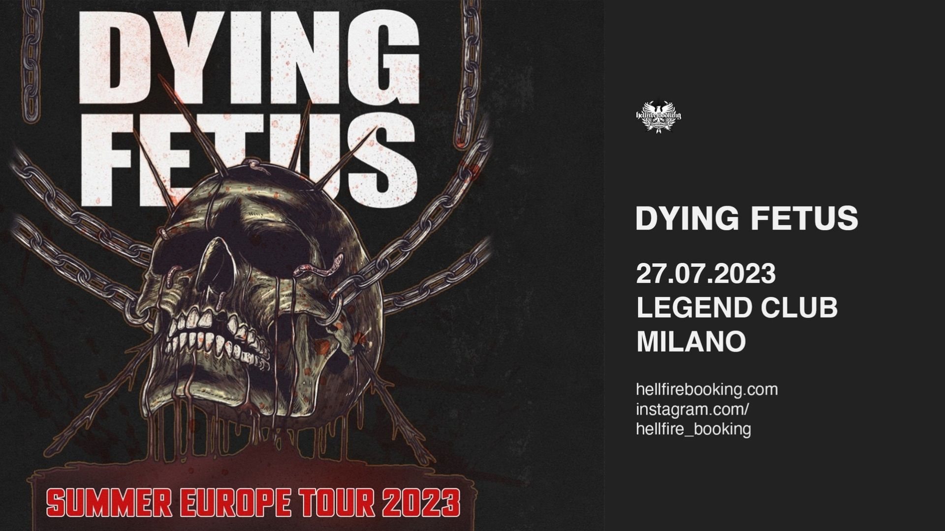 Dying Fetus + guests
