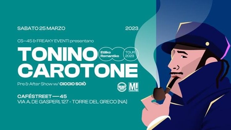 Tonino Carotone - "Etiliko Romantiko tour" + Ciccio sció vinyl set