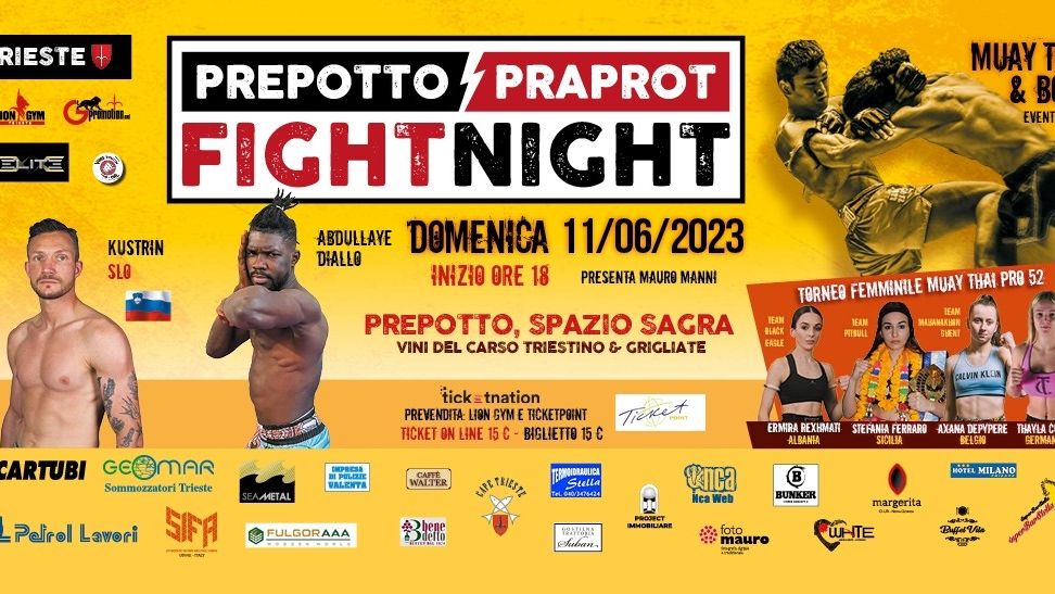 G Promotion presents Prepotto Fight Night