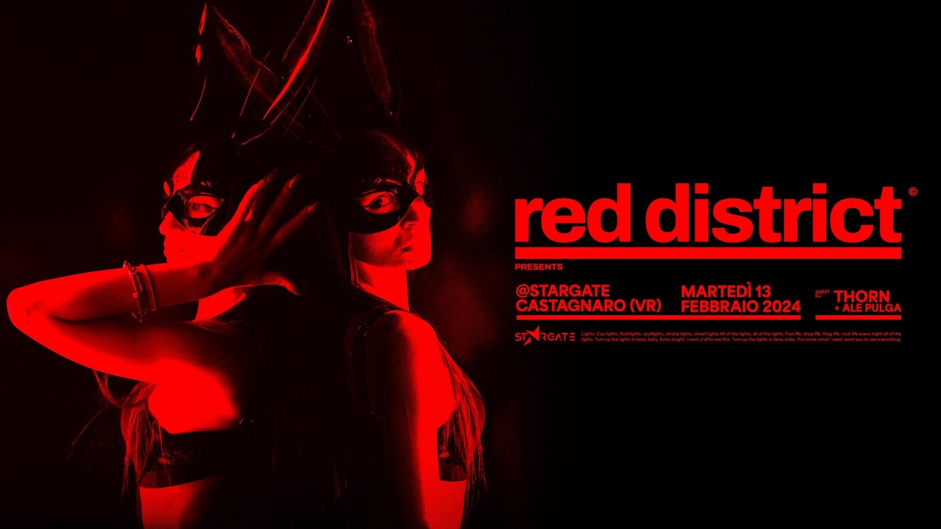 Red District ® w/ Thorn & Ale Pulga