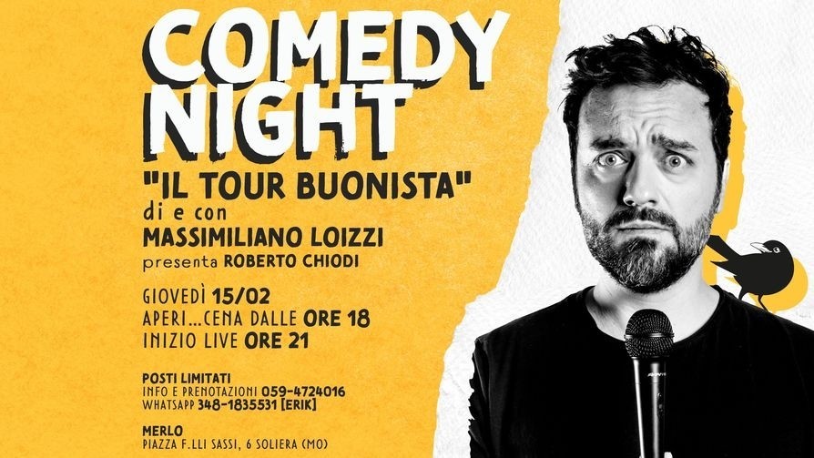 Stand Up Comedy Night - "Il Tour Buonista" di e con Massimiliano Loizzi