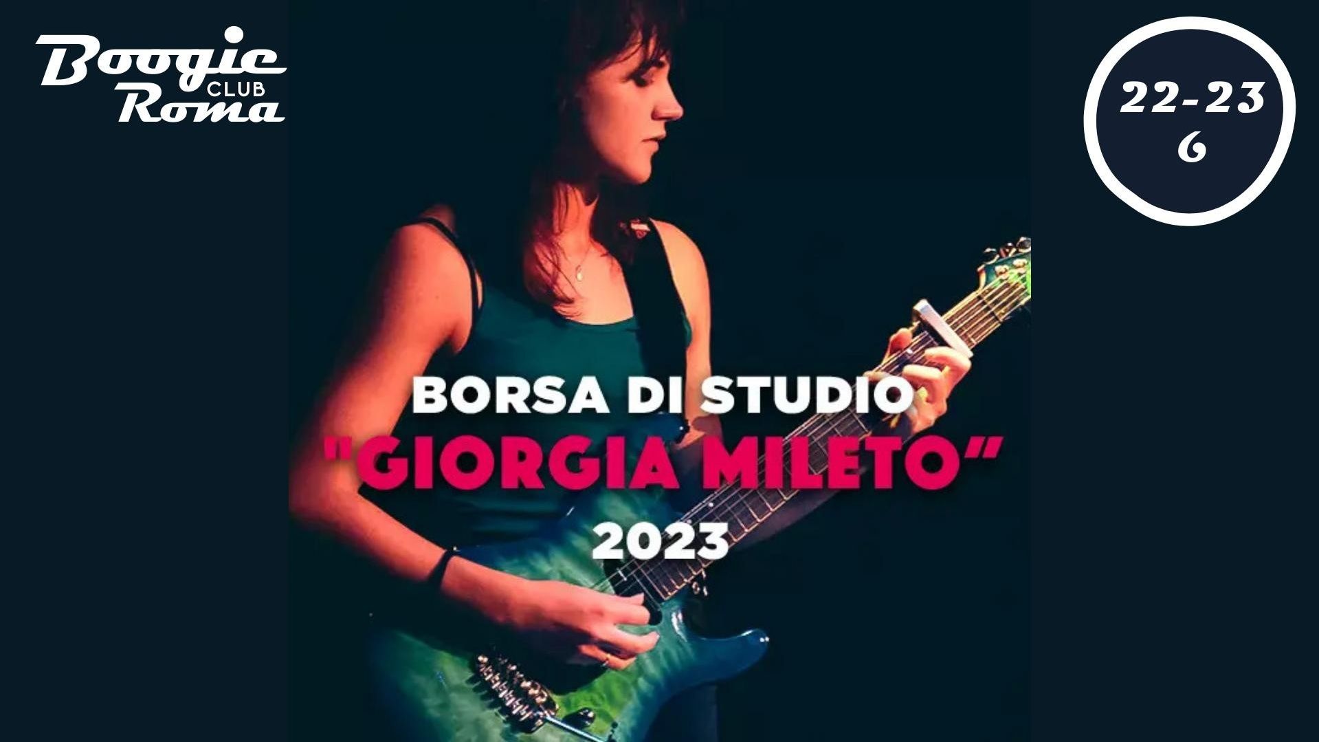 Borsa di Studio Giorgia Mileto 2023