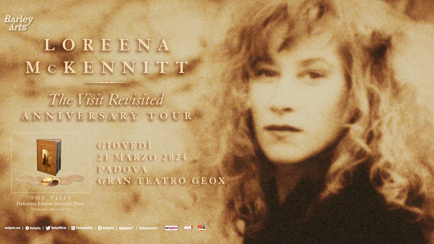 Loreena Mckennitt - Concepts & Synopsis "The Visit Revisited Tour"