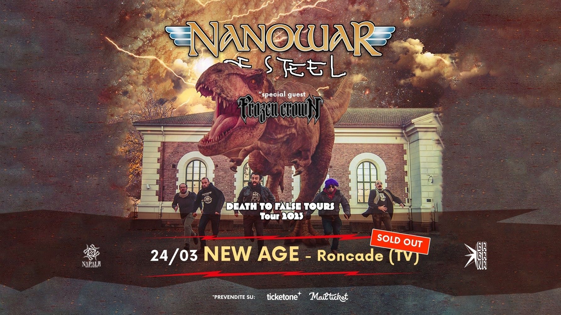 Nanowar Of Steel “Death To False Tours”