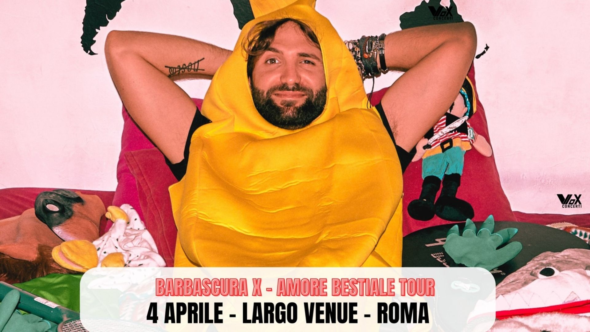 Barbascura X - "Amore Bestiale Tour"