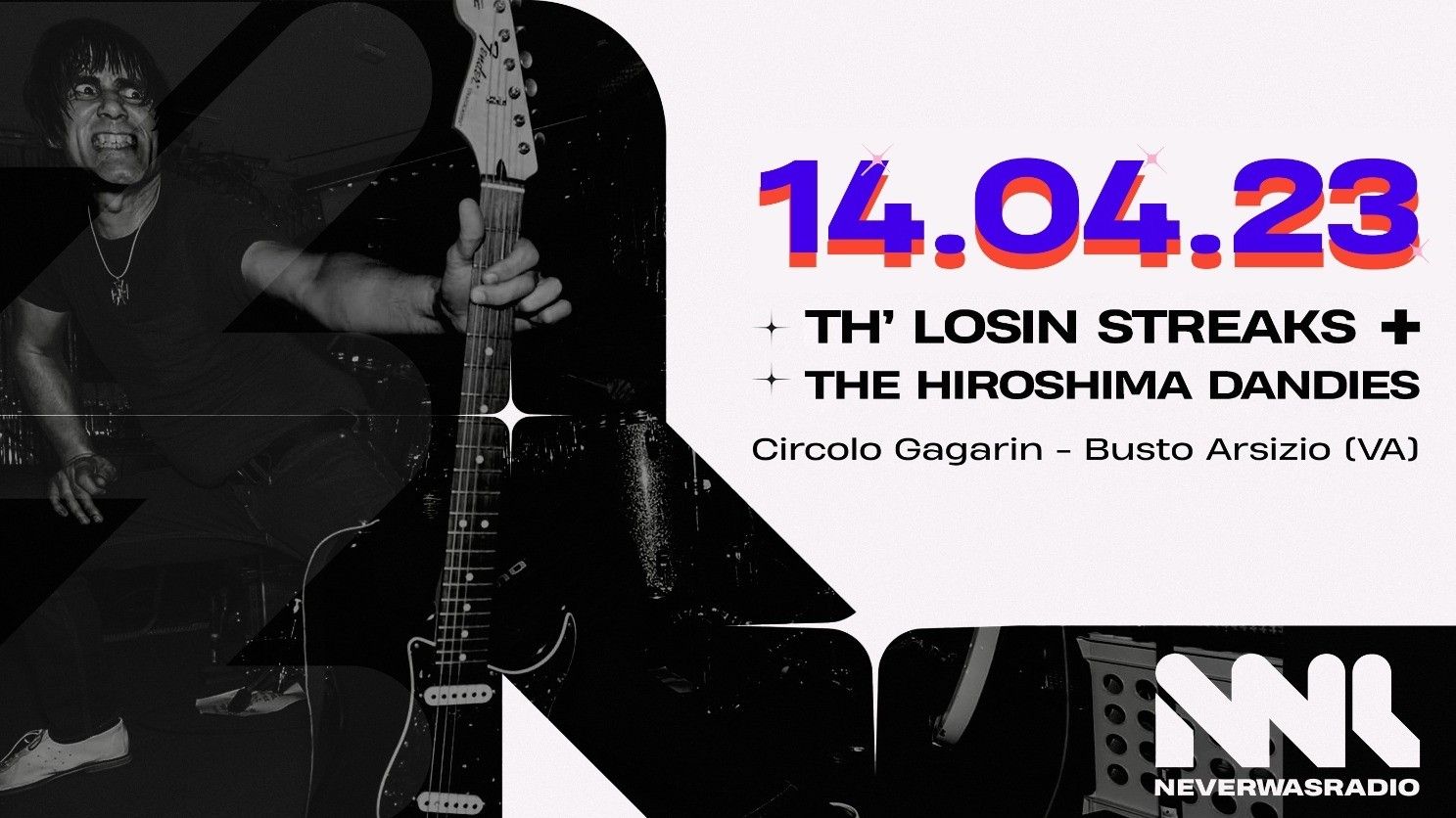 NWR Night - Th' Losin Streaks (US) + The Hiroshima Dandies