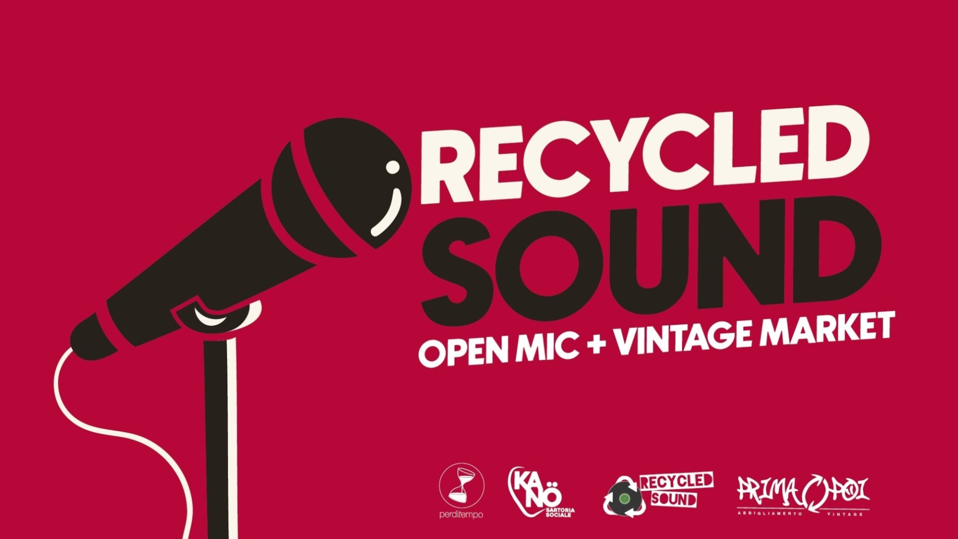 Recycled Sound - Open Mic + Vintage Market
