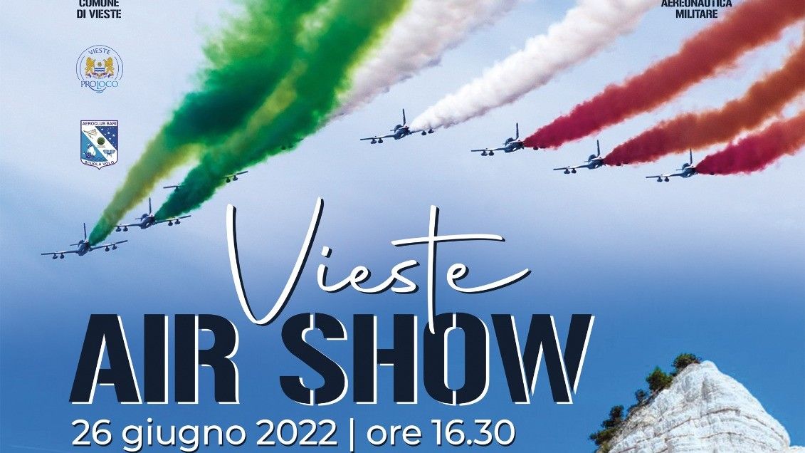 Vieste Air Show con le Frecce Tricolori
