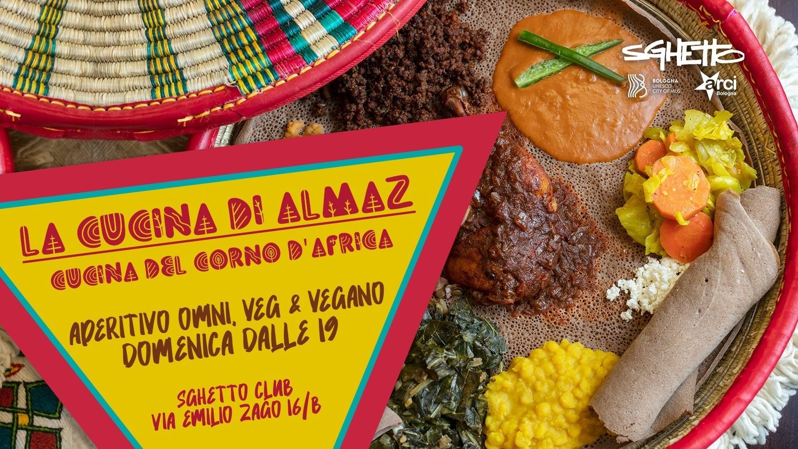 Aperitivo dal Corno D'Africa - La Cucina di Almaz @ Swingin' Sunday