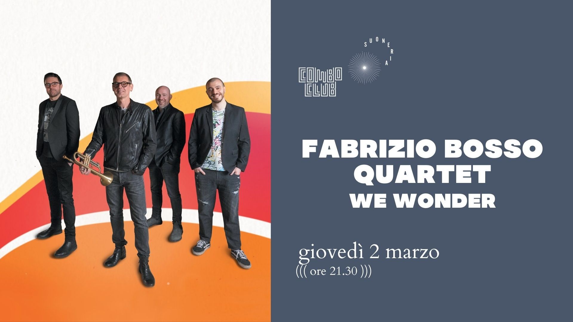 Fabrizio Bosso Quartet | We Wonder