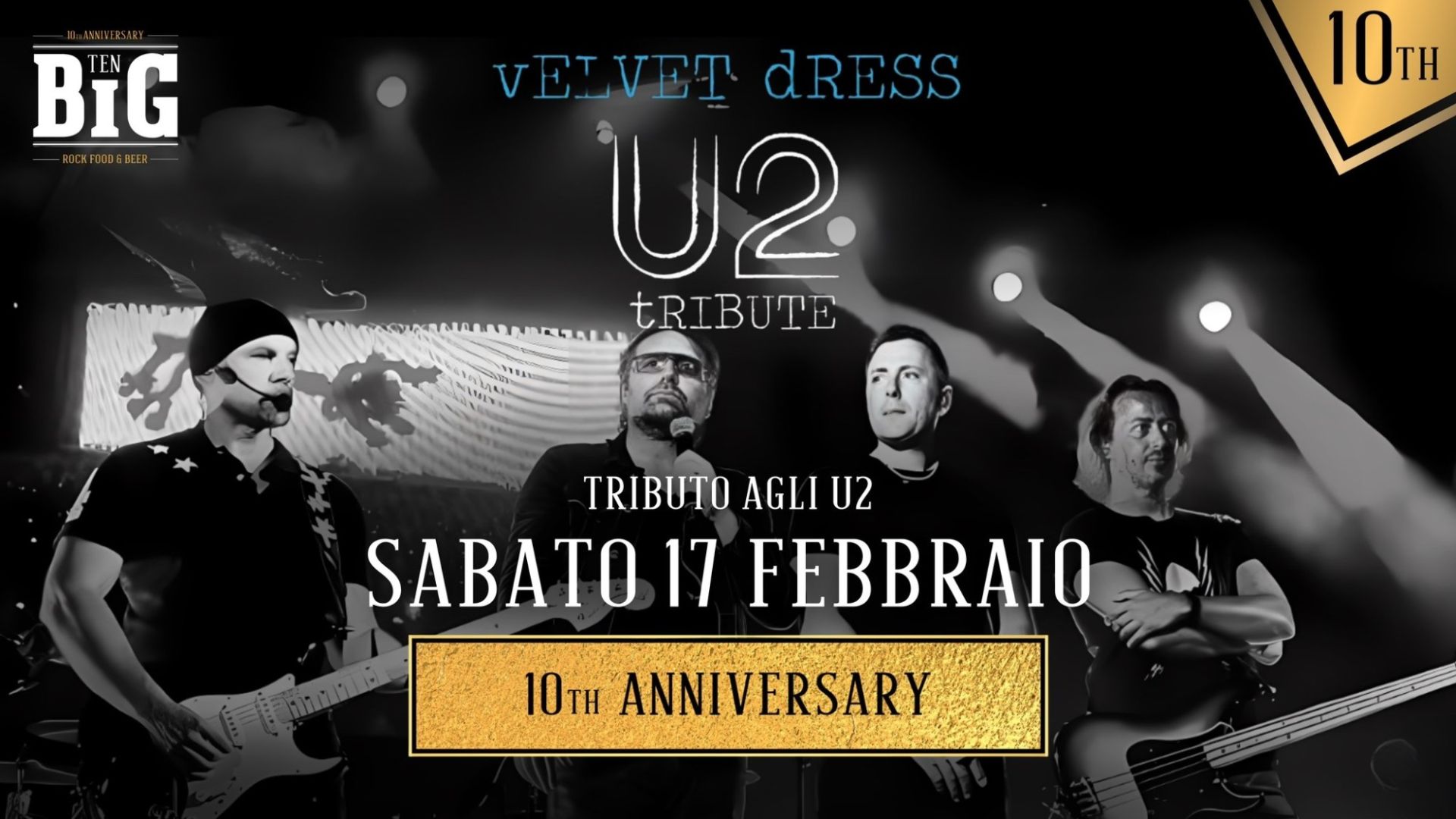 Velvet Dress U2 Tribute