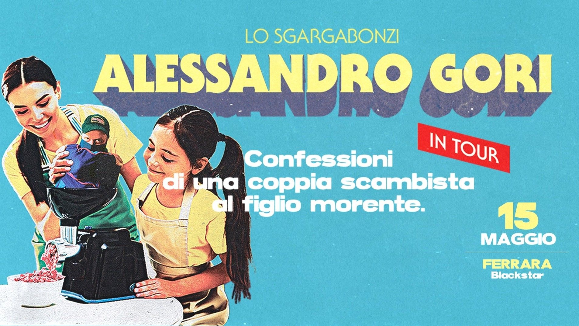 Alessandro Gori (Lo Sgargabonzi) - "Confessioni di una coppia scambista al figlio morente"