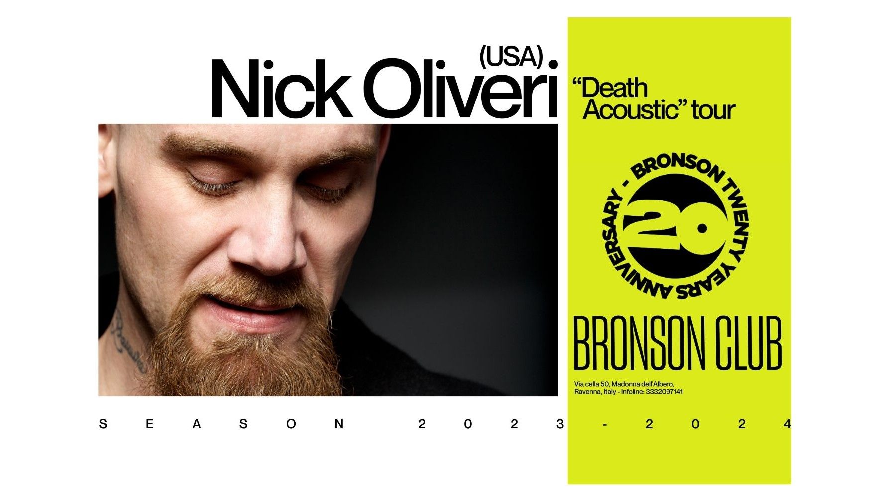 Nick Oliveri "Death Acoustic" + Casademoni