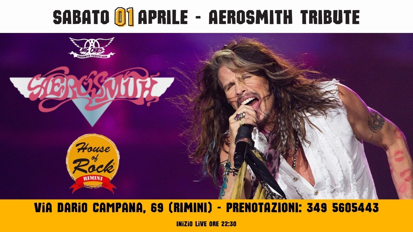 Aerosmith Tribute - Big Ones