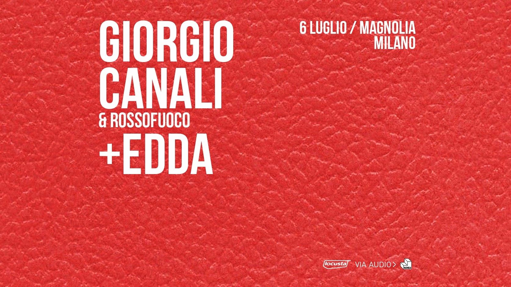 Giorgio Canali & Rossofuoco + Edda
