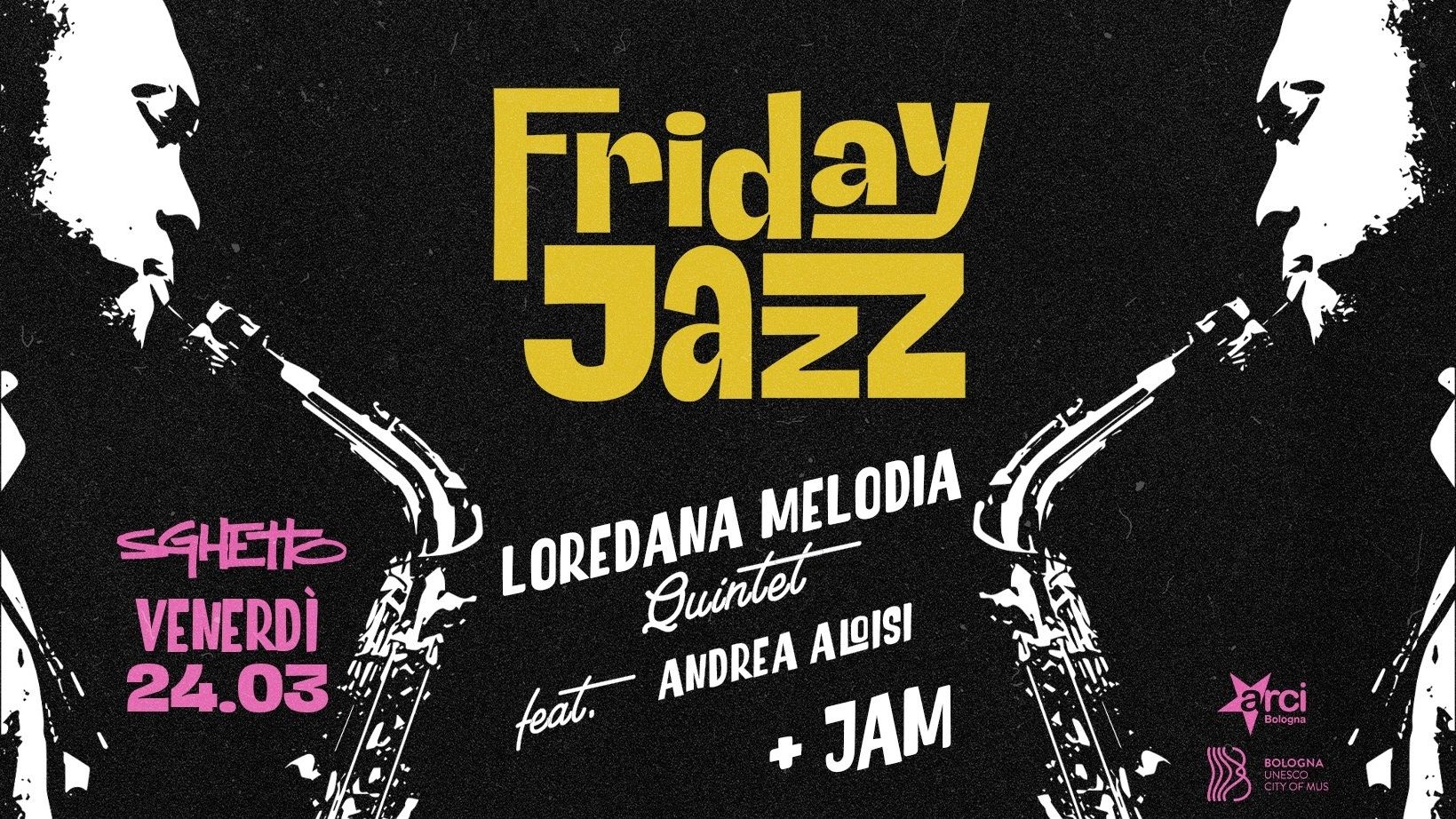 Friday Jazz - Loredana Melodia Quntet feat. Andrea Aloisi + jam