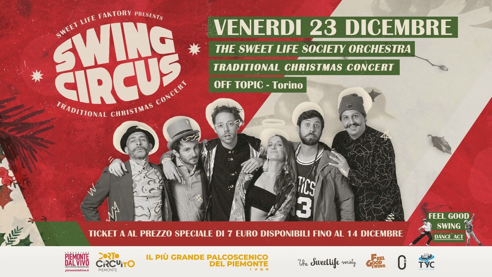 Swing Circus: The Sweet Life Society - Christmas concert
