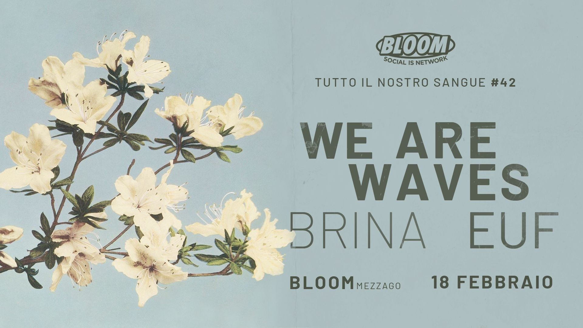 Tutto Il Nostro Sangue #42 | We Are Waves + EUF + Brina
