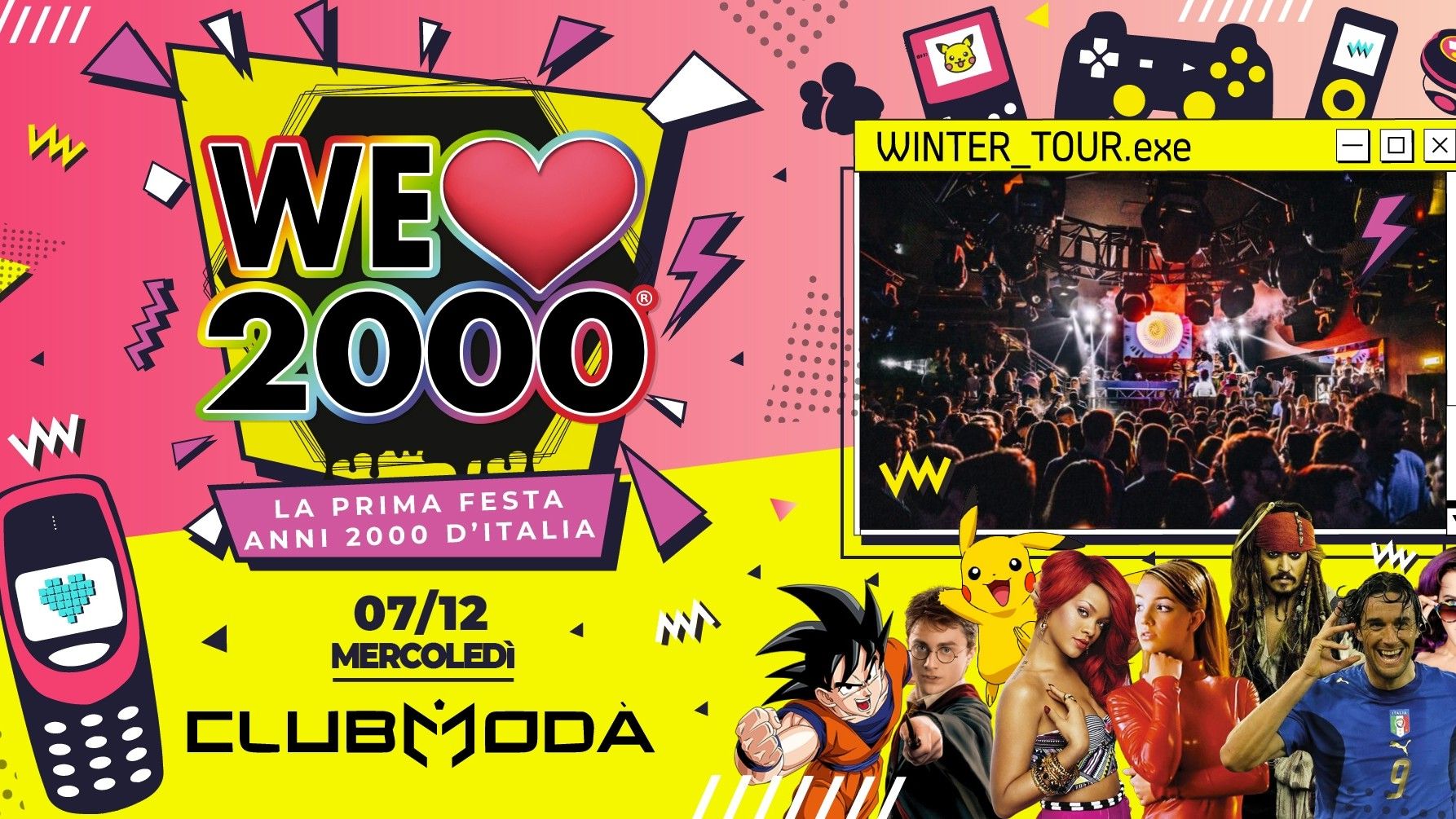 We Love 2000 | La prima e più grande festa 2000 d'Italia!