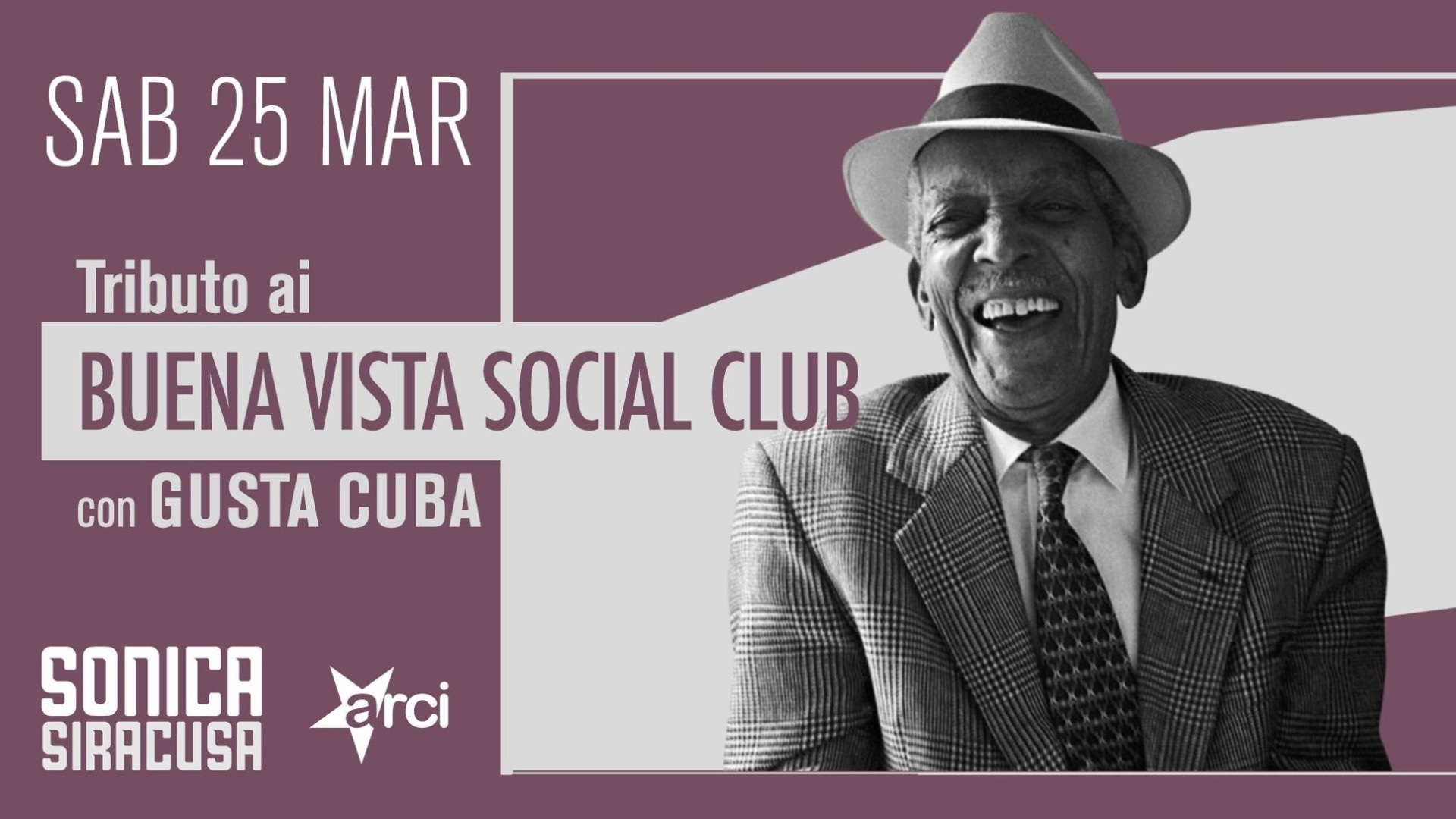 Tributo ai Buena Vista Social Club con Gusta Cuba + selezioni musicali di Giulio To
