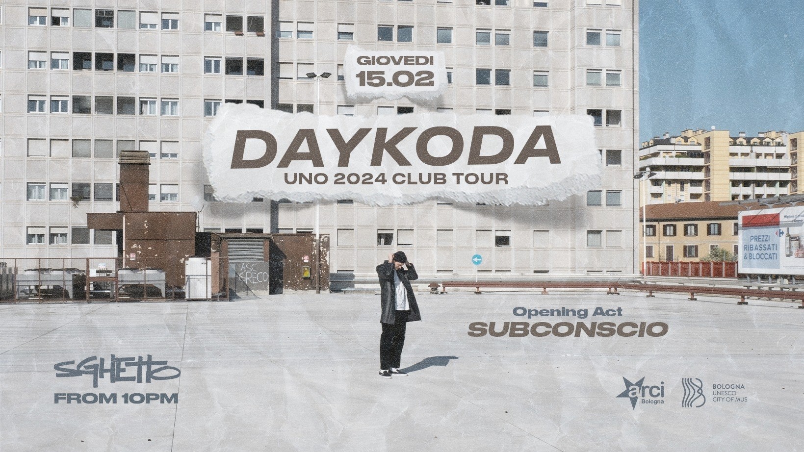 DayKoda + Subconscio "Uno 2024 Club Tour"