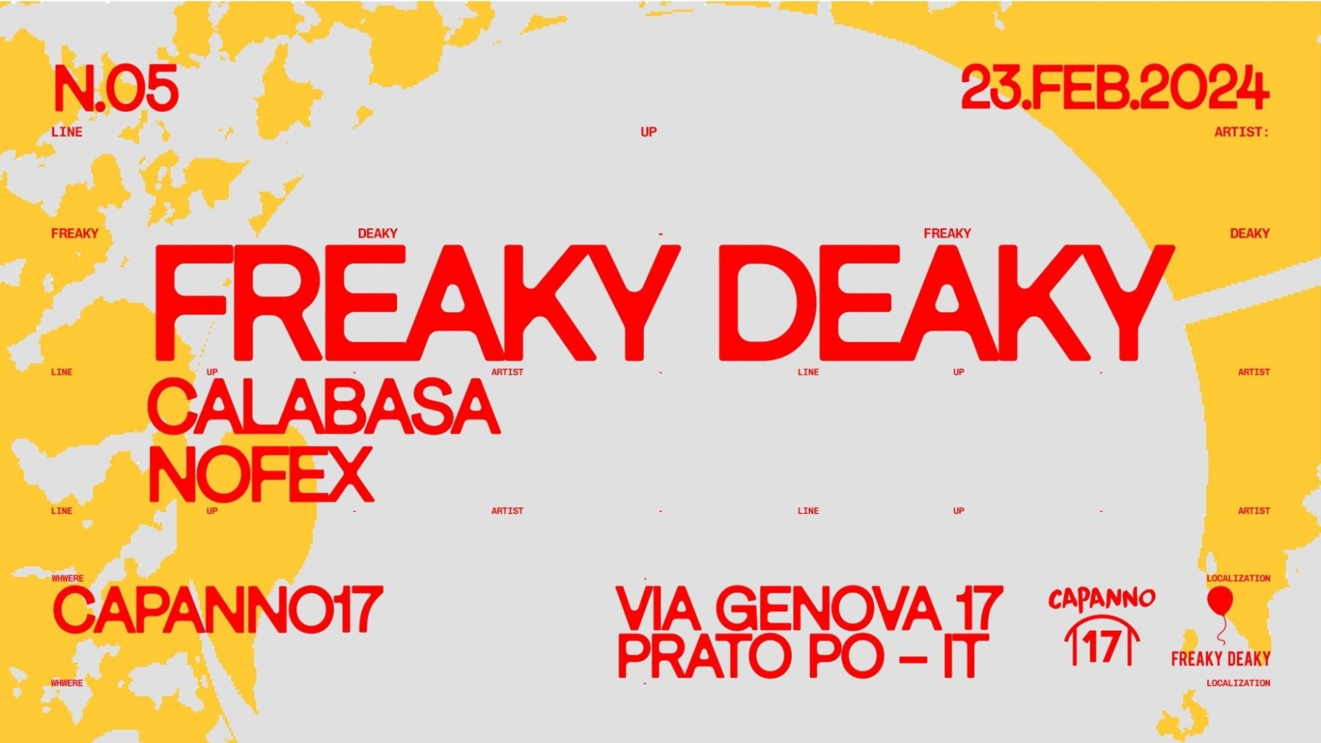 Freaky Deaky w. Calabasa + Nofex