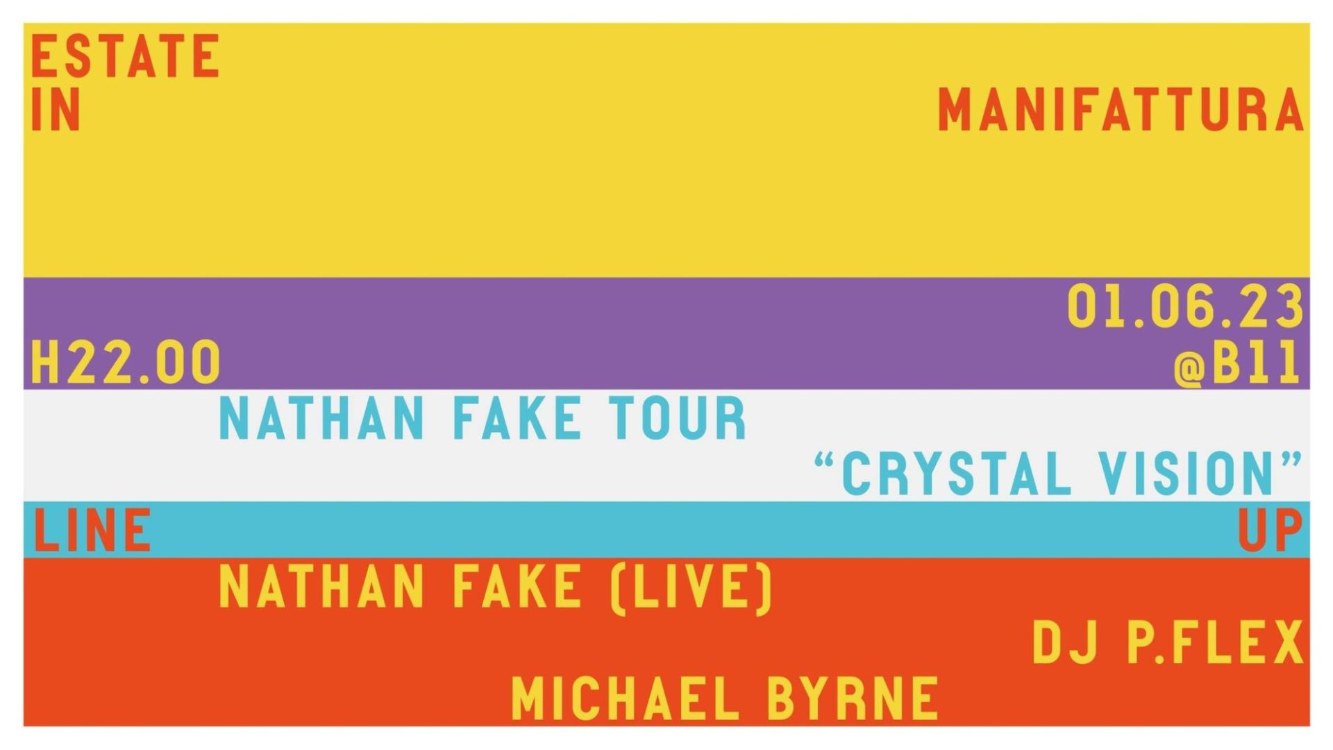 Nathan Fake Tour “Crystal Vision”