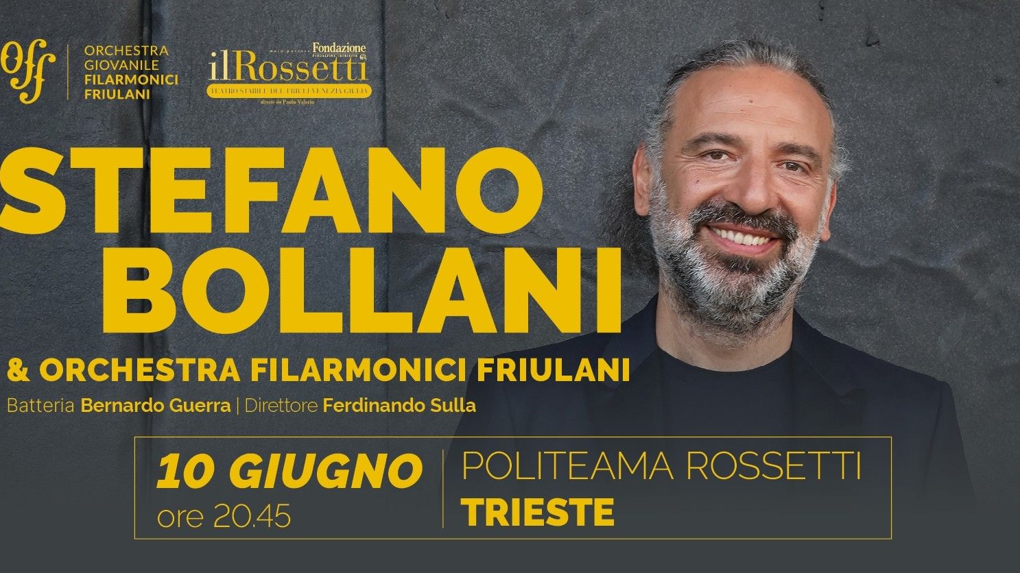Stefano Bollani & Orchestra Filarmonici Friulani