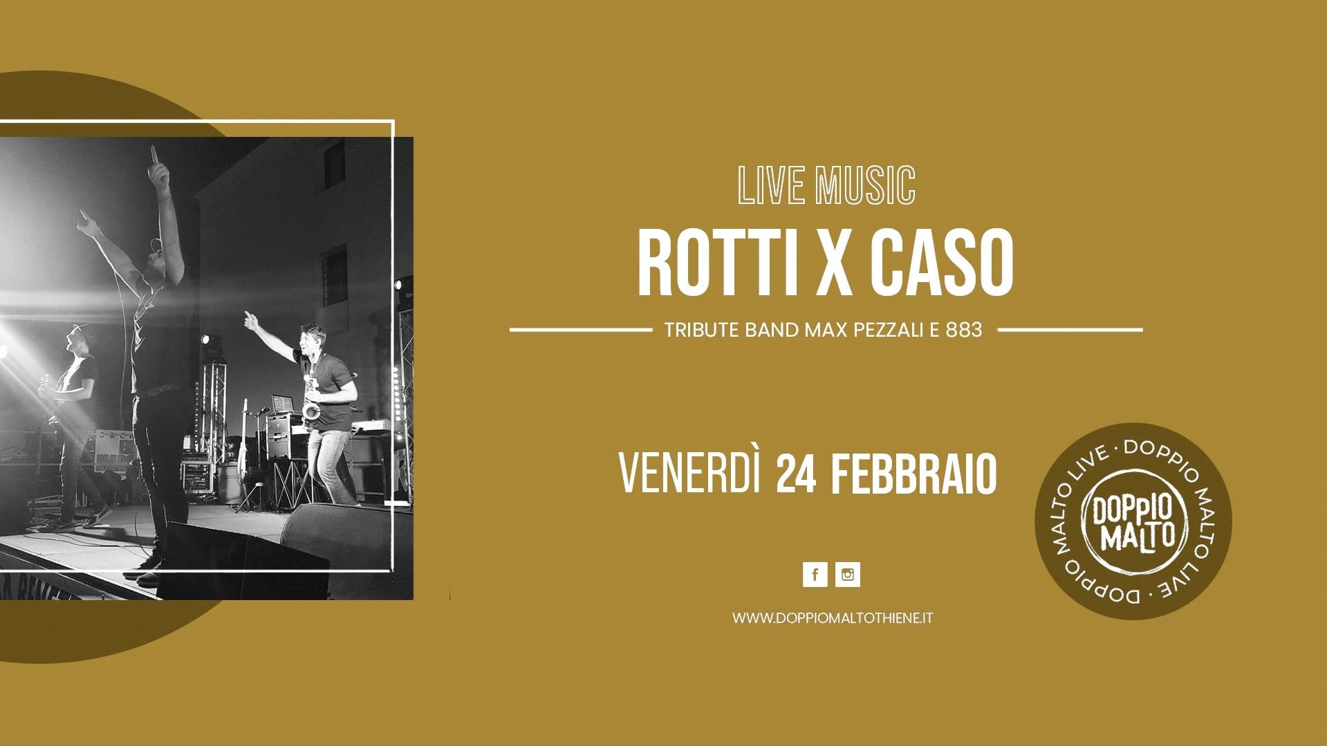 Rotti X Caso - Tribute band Max Pezzali e 883