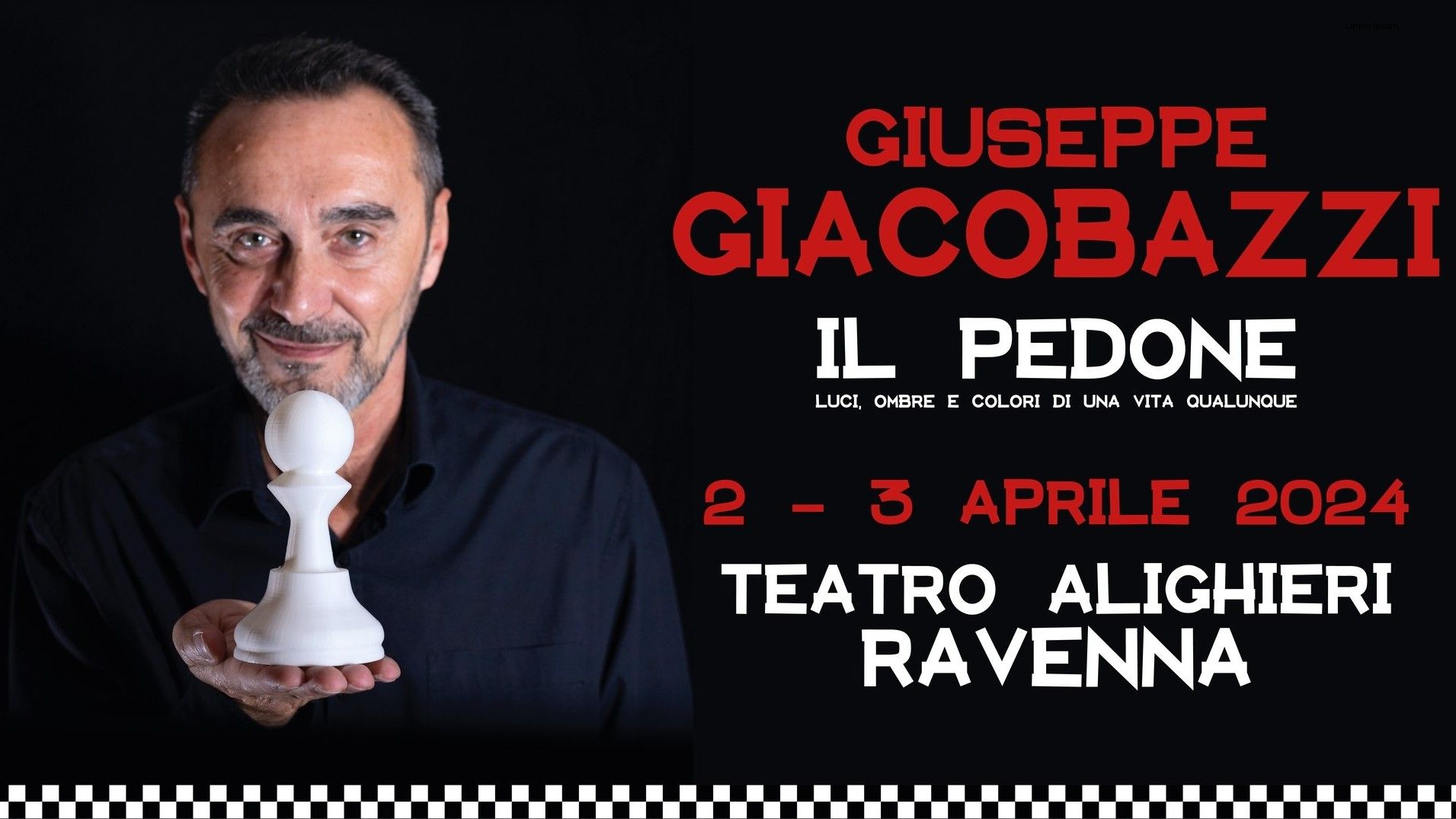 Giuseppe Giacobazzi in "Il Pedone"