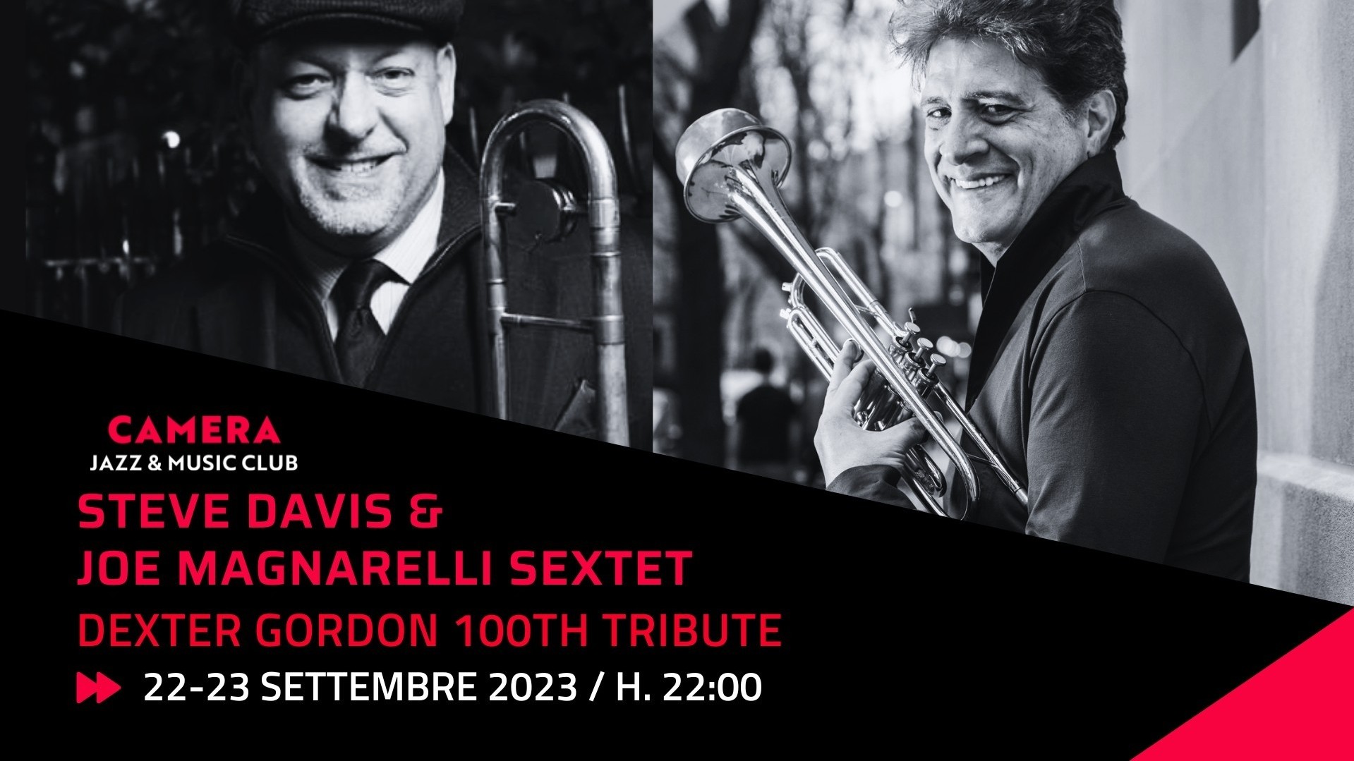 Steve Davis & Joe Magnarelli Sextet “Dexter Gordon 100TH Tribute”