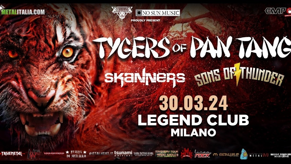 Tygers Of Pan Tang + Guest