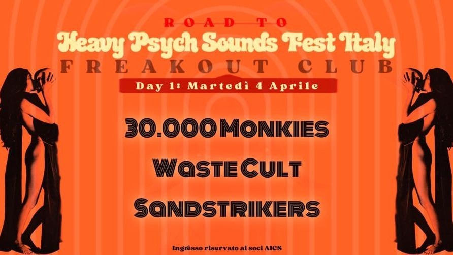 Road to Hps Fest: Day 1 - 30000 Monkies, Waste Cult, Sandstrikers