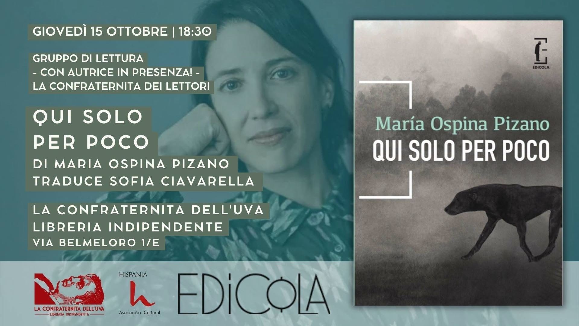 Gruppo di lettura - La confraternita dei lettori: Qui solo per poco